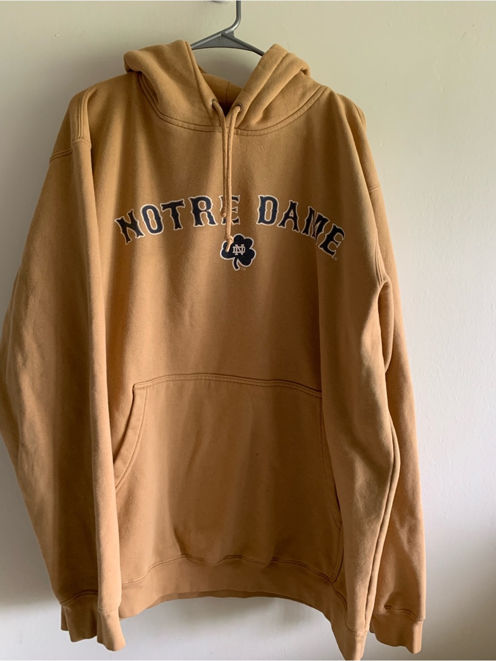 Authentic Notre Dame team hoodie